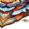 UNIDRAGON Rompecabezas Lovely Tiger 700 piezas madera 45x56 cm