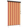 vidaXL Estor enrollable Multicolor 100 x 250 cm Tela y Aluminio