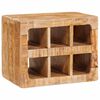 vidaXL Estante de Vino Marr&oacute;n 44 x 30 x 35 cm Madera de mango maciza