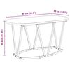 vidaXL Mesa de Caf&eacute; Roble Sonoma 80 x 40 x 40.5 cm