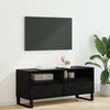 vidaXL Gabinete de TV con caj&oacute;n Roble Negro 100 x 34,5 x 44,5 cm