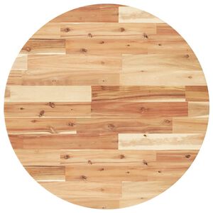 vidaXL Tablero de mesa redondo madera maciza de acacia &Oslash;70x2 cm