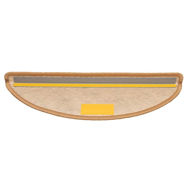 vidaXL Alfombrillas autoadhesivas sisal 15 uds color sisal 56x17x3 cm