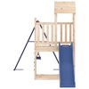 vidaXL Parque infantil de exterior madera maciza de pino