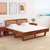 vidaXL Estructura de cama de madera maciza de acacia 160x200 cm