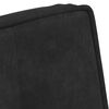 vidaXL Sill&oacute;n de relax terciopelo negro 64x74x84 cm