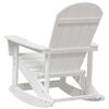 vidaXL Silla mecedora Adirondack 92 x 73,5 x 92 cm HDPE