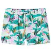 vidaXL Pantalones cortos infantiles con cord&oacute;n menta claro 92