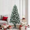 vidaXL &Aacute;rbol de Navidad artificial Verde 180 cm PVC y Acero y Pl&aacute;stico