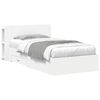 vidaXL Estructura de cama con almacenamiento Blanco 80 x 200 cm