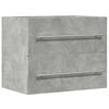 vidaXL Armario para lavabo aglomerado gris hormig&oacute;n 60x38,5x48 cm