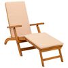 vidaXL Recliner y tumbona plegable 55 x 146 x 91 cm