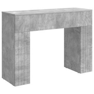 vidaXL Mesa de centro Gris Hormig&oacute;n 102 x 35 x 75 cm