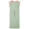 Vestido infantil verde menta viejo 92
