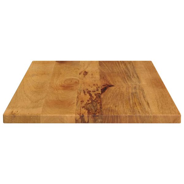 vidaXL Tablero de mesa rectangular madera maciza mango 70x60x2,5 cm