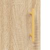 vidaXL Armario de pared madera ingenier&iacute;a roble Sonoma 69,5x34x90 cm