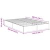 vidaXL Estructura de Cama Ottoman Roble artesanal 150 x 200 cm