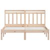 vidaXL Estructura de cama de madera maciza 150x200 cm