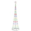 vidaXL &Aacute;rbol de Navidad LED Multicolor 250 cm Metal