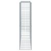vidaXL Cesta de gaviones con cubierta hierro galvanizado 200x50x200 cm