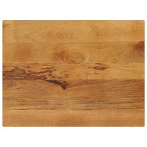 vidaXL Tablero de mesa rectangular madera maciza mango 90x50x3,8 cm