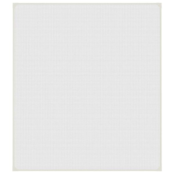 vidaXL Mosquitera magnética para ventanas blanco 130x150 cm
