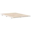 vidaXL Estructura de cama Blanco 150 x 200 cm Madera maciza de pino