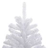 vidaXL &Aacute;rbol de Navidad artificial con bisagras y nieve flocada 150 cm