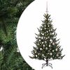 vidaXL &Aacute;rbol de Navidad artificial con bolas 120 cm 150 LED