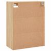 vidaXL Armario de pared roble Sonoma 69,5x34x90 cm
