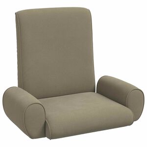 vidaXL Sill&oacute;n ajustable Caqui Terciopelo granuloso