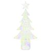 vidaXL &Aacute;rbol de Navidad con 240 LED Multicolor 180 cm Acr&iacute;lico