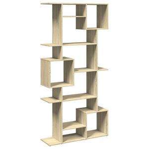 vidaXL Estanter&iacute;a de madera de ingenier&iacute;a roble Sonoma 92x29x188 cm