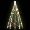 vidaXL Red de luces de árbol de Navidad 300 LEDs blanco frío 300 cm