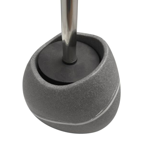 RIDDER Escobilla de baño con portaescobillas Little Rock gris