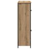vidaXL Alacena Roble artesanal 62 x 32 x 106,5 cm Madera contrachapada