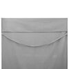 vidaXL Toallas de Reposera 2 pcs Gris oscuro 210 x 75 cm