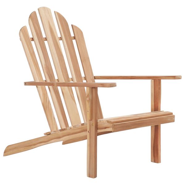 vidaXL Silla Adirondack teca