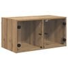 vidaXL Mueble de pared 68 x 37 x 35 cm Madera contrachapada