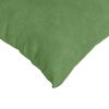 vidaXL Cojines de sofá 2 pcs Verde claro 50 x 50 cm Tela de pana