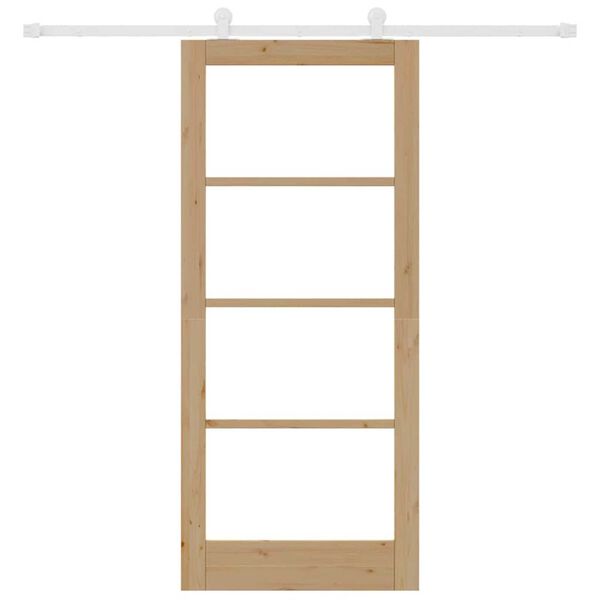 vidaXL Puerta Corredera ORKDAL Natural 86 x 198,5 cm