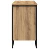 vidaXL Gabinete de Lavabo para Ba&ntilde;o Roble artesanal 91 x 35 x 60 cm