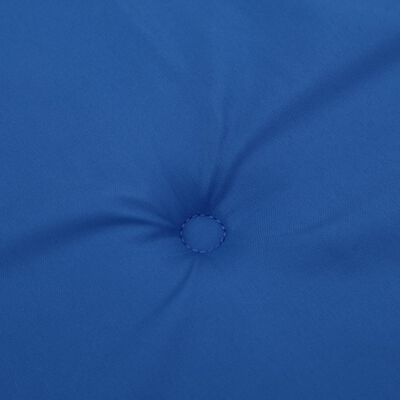 vidaXL Cojín para tumbona azul (75+105)x50x3 cm