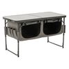 Travellife Mueble de almacenaje camping plegable Toledo gris oscuro