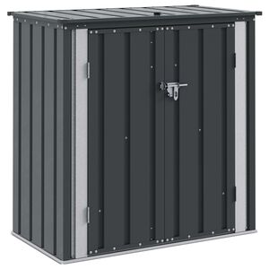 vidaXL Caja de Almacenamiento para Jard&iacute;n Negro 101,5 x 57 x 100,5 cm