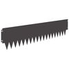 vidaXL Borde de C&eacute;sped 30 pcs metal