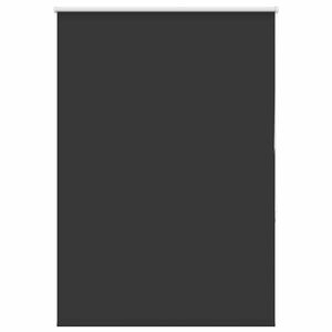 vidaXL Estor Enrollable Opaco negro 115x175 cm Tela Ancho 110,7 cm
