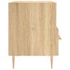 vidaXL Mesita de noche madera de ingeniería roble Sonoma 40x35x47,5 cm