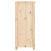 vidaXL Aparador de madera maciza de pino 70x35x80 cm