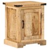 vidaXL Mesita de noche madera maciza de mango 40x35x50 cm